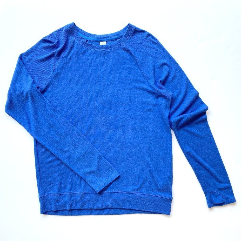Athleta Girl Royal Blue Modal Lightweight Sweatshirt XXL 16